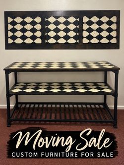 Custom Furniture & Matching Wall Art Set | Infinite Treasures by Marla