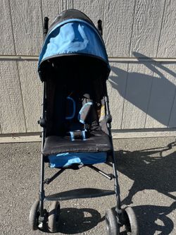 💙 Summer Infant 3D Mini Lightweight Stroller - Blue/Black - Great Condition!