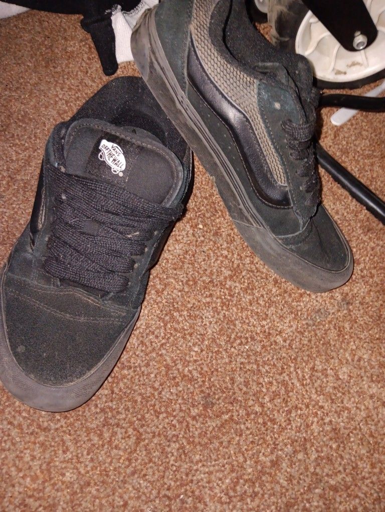 Chuncky Black Vans