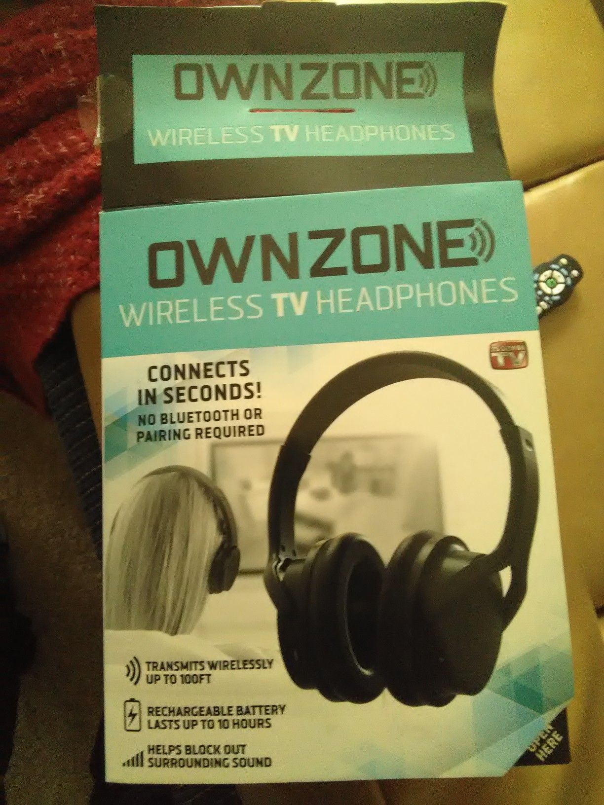 Wireless TV headphones