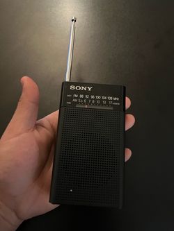 Sony Portable Pocket Radio