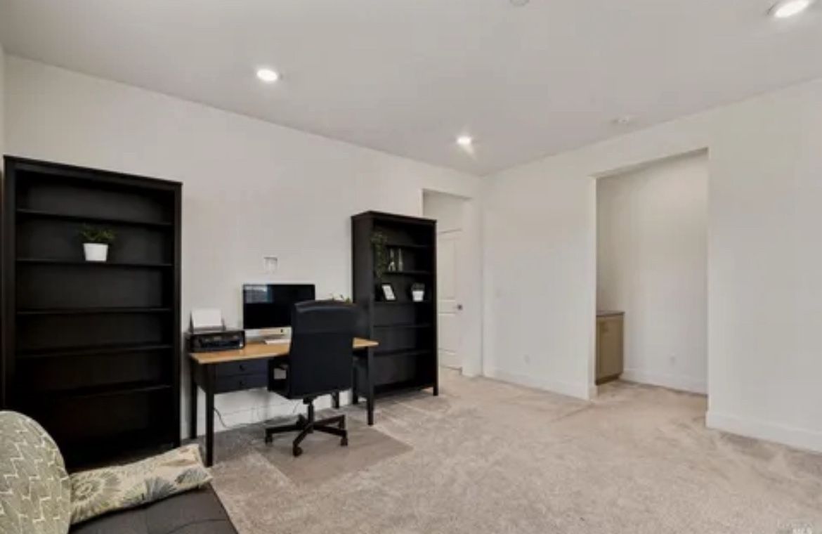 Two Black Bookshelves (Like New)