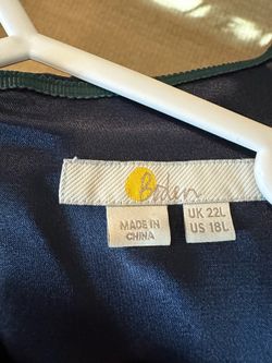 Boden navy blue dress