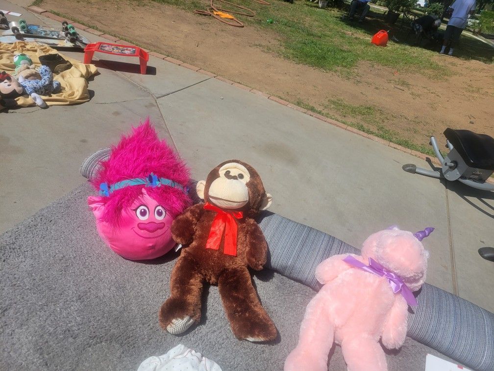 Unicorn Troll Monkey Pillow 5$ Ec