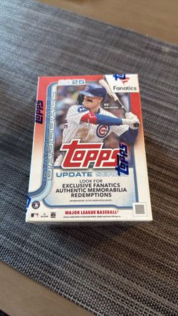 2025 Topps Updates Baseball Factory Sealed FANATICS EXCLUSIVE VALUE BOX MLB NEW