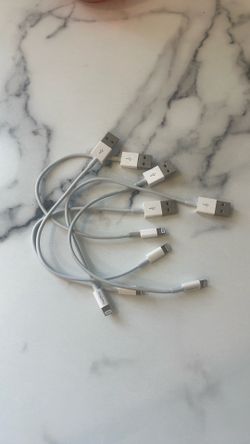 Short iPhone usb chargers
