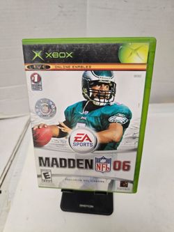 Madden 06 NFL Xbox game