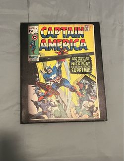 Captain America Canvas.