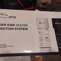 under sink water filtration system