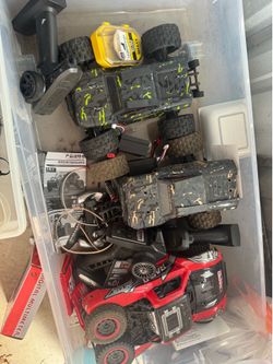 3 RC cars