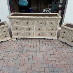 Pennsylvania house wicker bedroom set