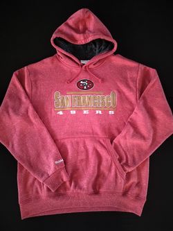 San Francisco 49ers - HOODIE - AUTHENTIC - MITCHELL & NESS - LARGE