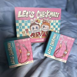 The Monsters Let’s Checkmate Series- Keychain Blind Box BRAND NEW ‼️