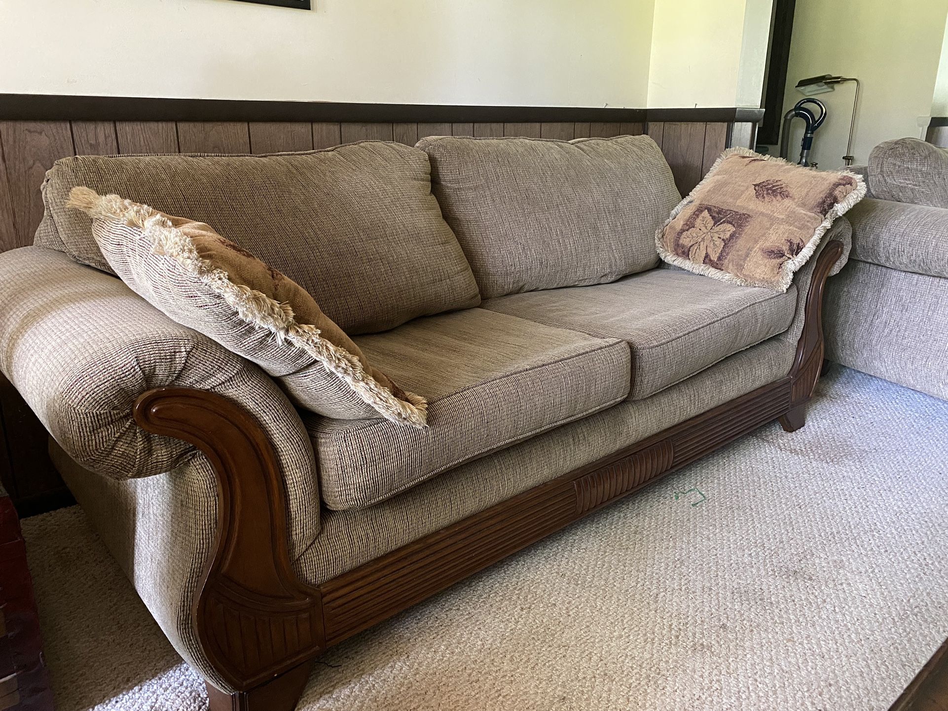 Couch, Loveseat, Chair