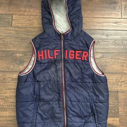 Tommy Hilfiger Hooded Zipper Vest - Boys