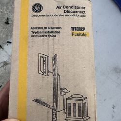 GE 60 Amp Fusible Disconnect 