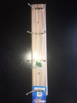 Wooden hanger new 15.7”X2.75”