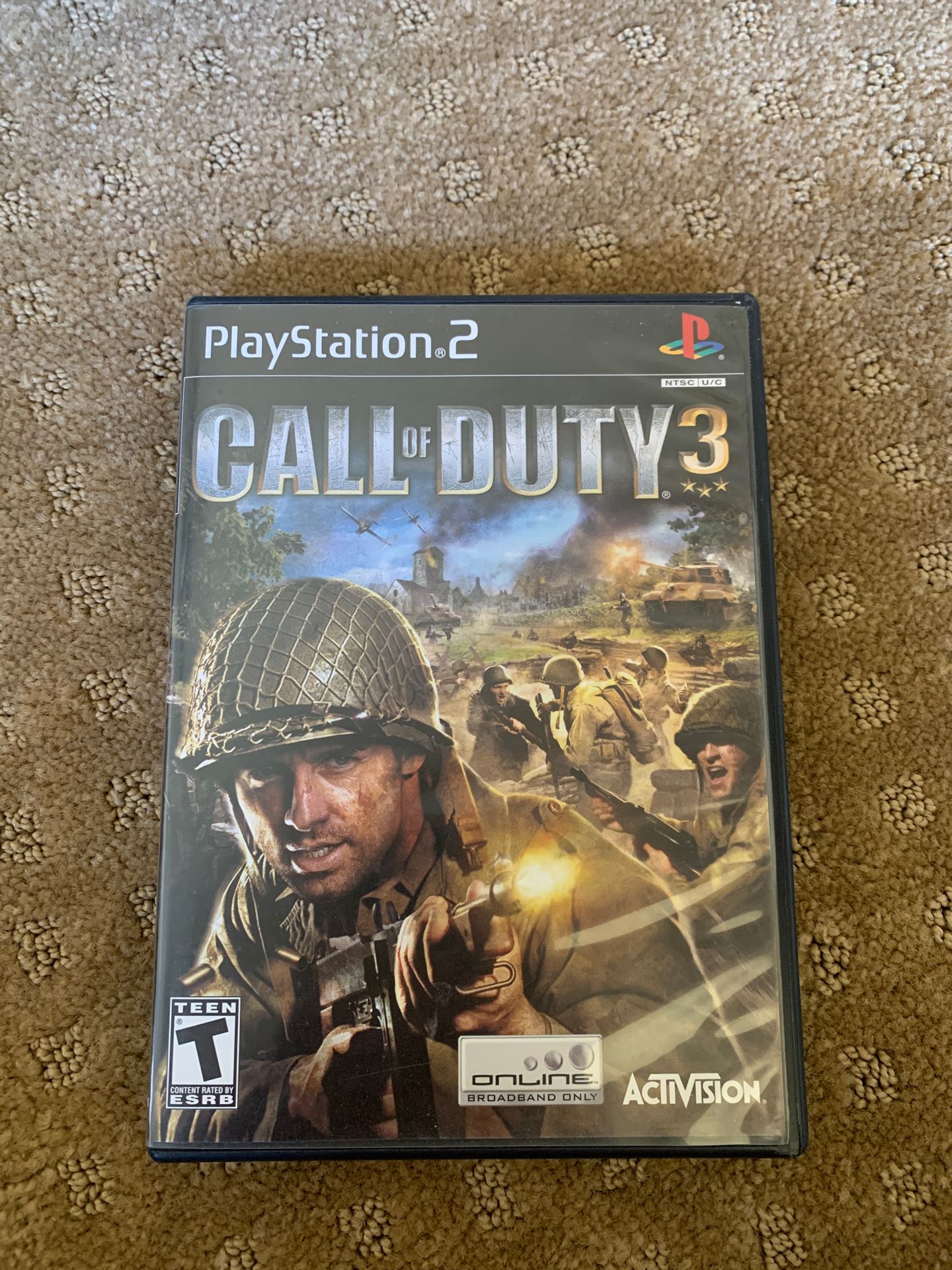 Call of duty 3 ps2 game