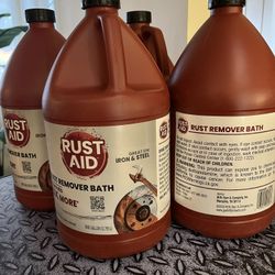 Rust Aid —solution For Rusty Items Like Tools
