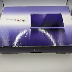 Nintendo 3DS Midnight Purple Complete