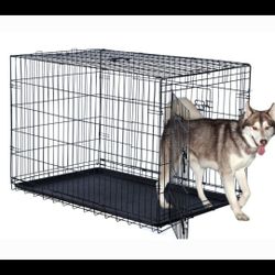 48" Foldable Dog Crate 