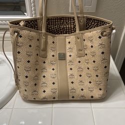 MCM Liz Tote Reversible Leather Bag
