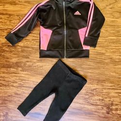 Girls 12m Adidas Top+bottom