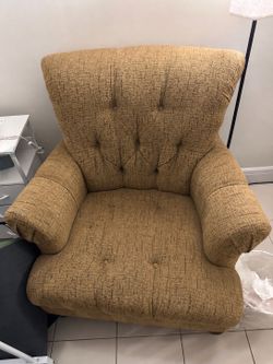 Vintage cozy armchair