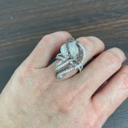 Sterling silver 925 rings or female with cubic zirconia