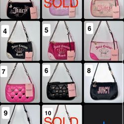 Juicy Couture Mini Wristlet Purses!! (read below plz)