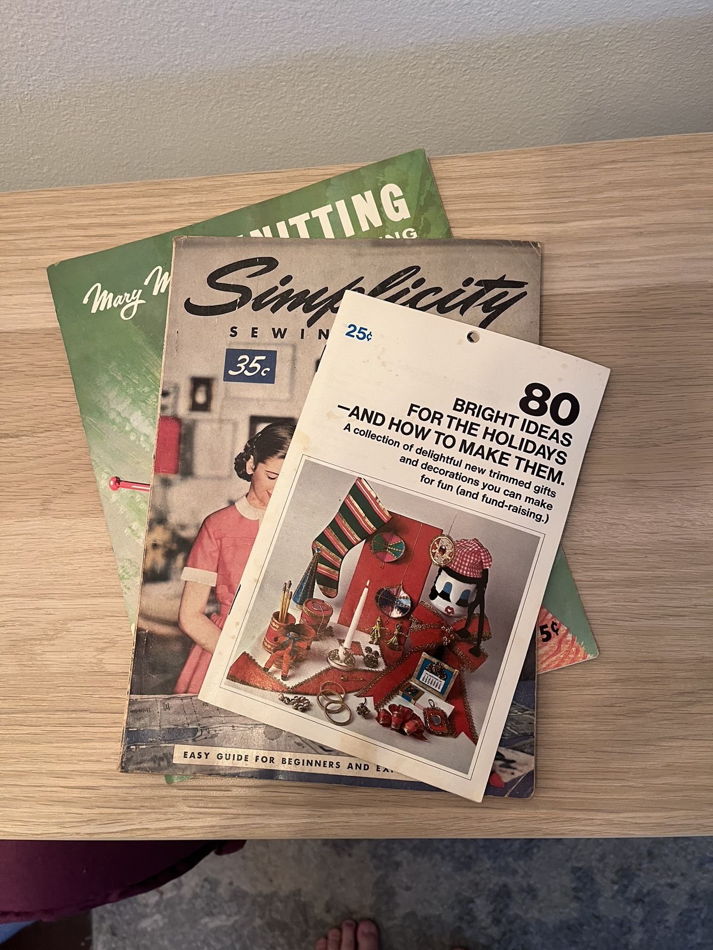 Lot Of 3 Vintage Needle Craft Guides