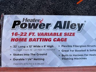 Power Alley Batting Cage
