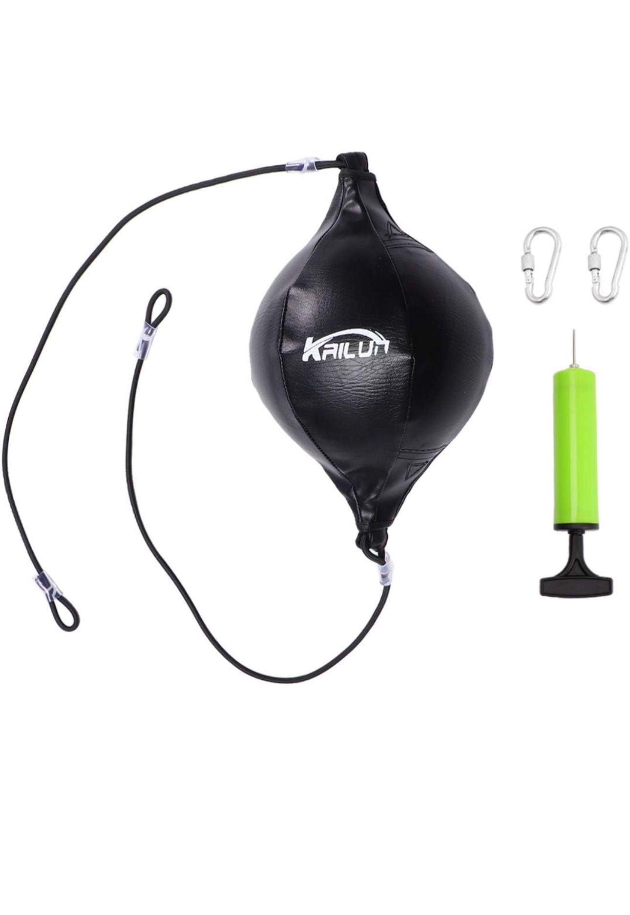 Garneck Speed Bag Boxing Speed Ball Punching Bag for MMA Muay Thai Fitness Workout Training Fight Sports