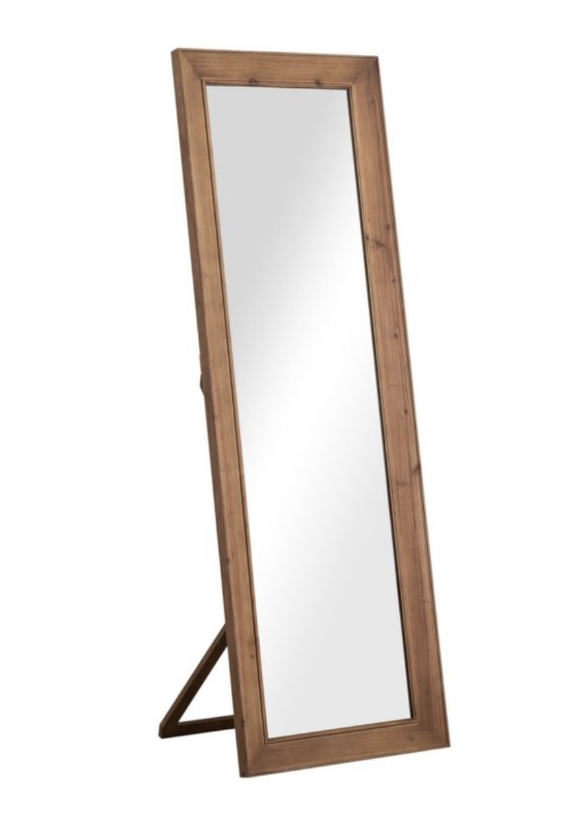 Full Length, Framed Mirror With Stand