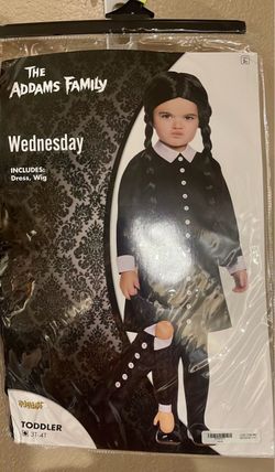 Wednesday Kids costume