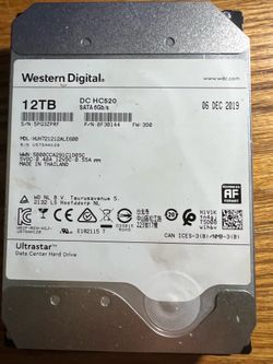 Western Digital 12TB DC HC520 SATA 6Gb/s