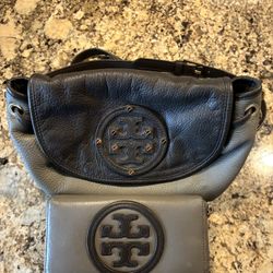 Tory Burch Maisey Hobo Crossbody Bag and Matching full Size Wallet 