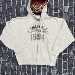 Supreme margiela mm6 hoodie grey