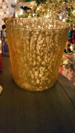 Large candle holder. New