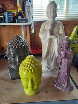 Hindu style statues decor