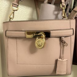 Pink Michael Kors Crossbody Purse
