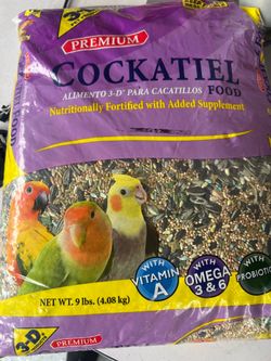 Comida para cockatiel