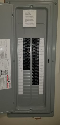 Electrical job.