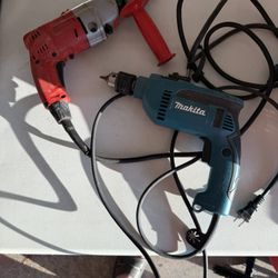 Makita Drill / Milwaukee Hammer Drill (pair)