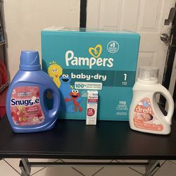 Pampers, Dreft, Snuggle & Aquaphor Bundle 