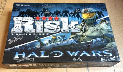 Risk: Halo Wars Collector's Edition signed by Halo Game Dev Team