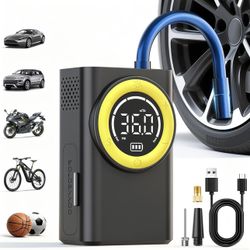 （New）car air pump～～portable tire inflator for car 
