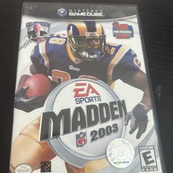 Madden NFL 2003 Nintendo GameCube 2002 