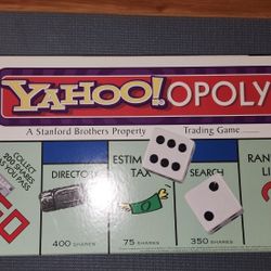 Yahoo!opoly - rare board game