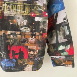 Supreme Nas and DMX (Belly The Movie) Collage Denim Jacket *NWT* Size Large  for Sale in Cameron, NC - OfferUp
